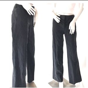 Women's Black Wide-Leg Pants
